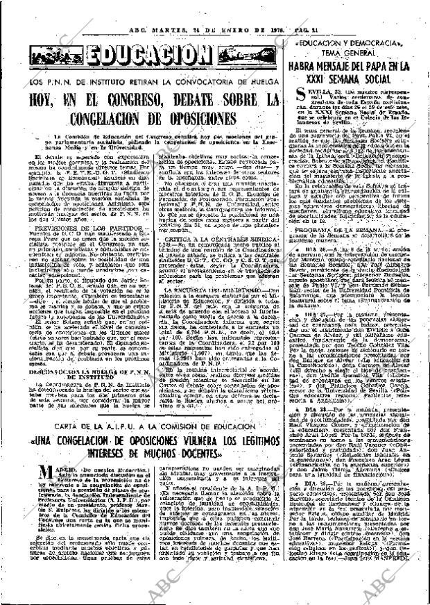 ABC MADRID 24-01-1978 página 33