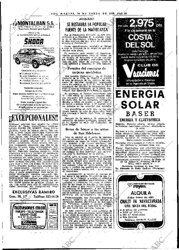 ABC MADRID 24-01-1978 página 44