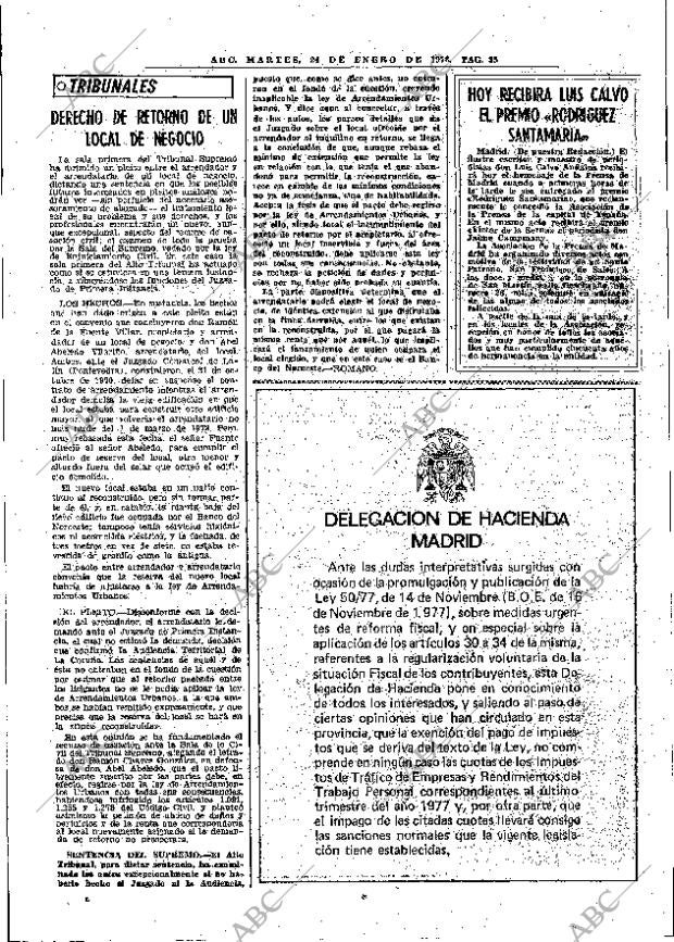 ABC MADRID 24-01-1978 página 47