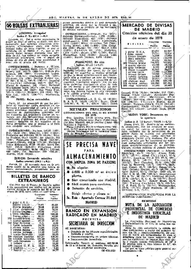 ABC MADRID 24-01-1978 página 58