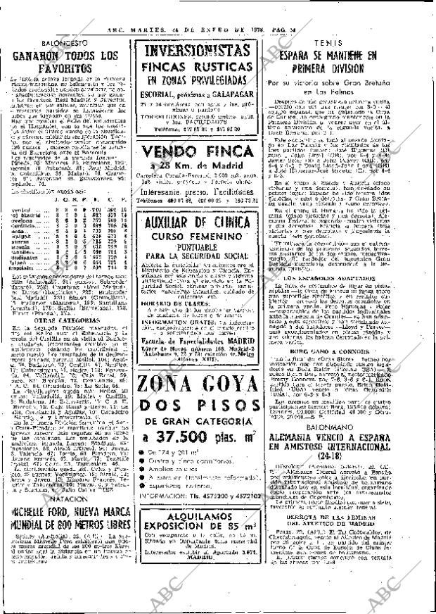 ABC MADRID 24-01-1978 página 66