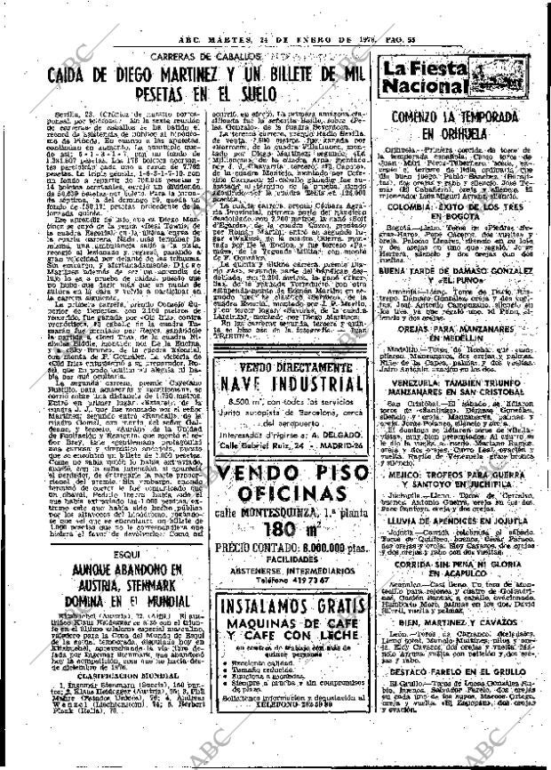 ABC MADRID 24-01-1978 página 67
