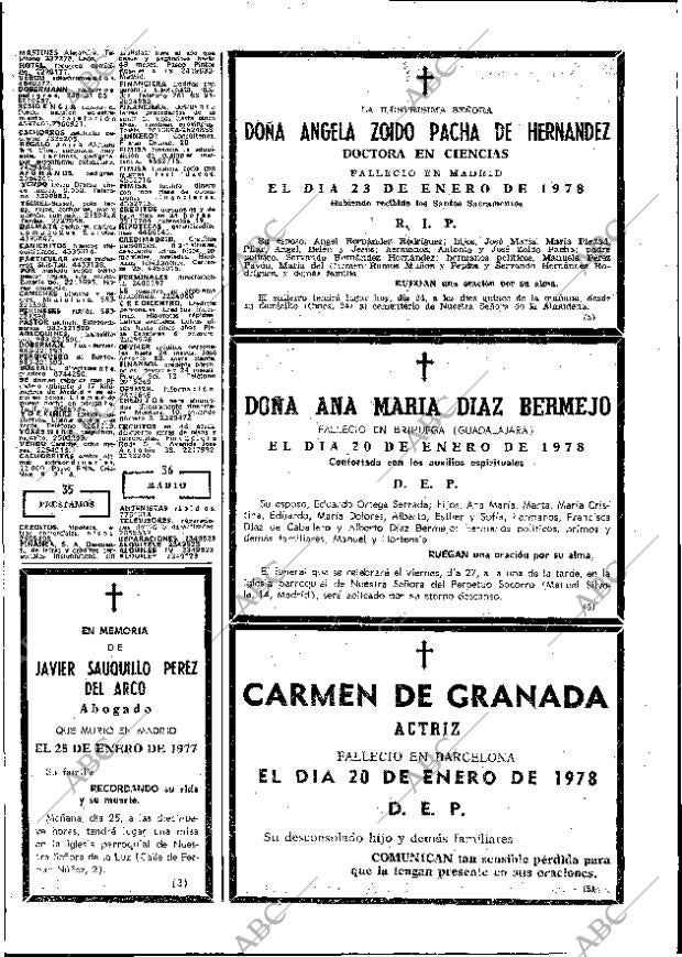 ABC MADRID 24-01-1978 página 88