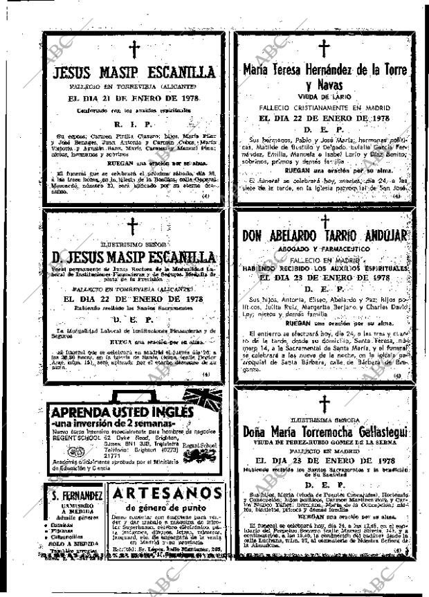 ABC MADRID 24-01-1978 página 91