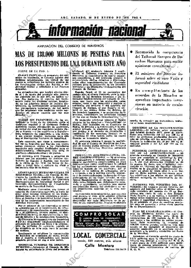 ABC MADRID 28-01-1978 página 12