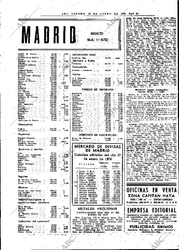 ABC MADRID 28-01-1978 página 43