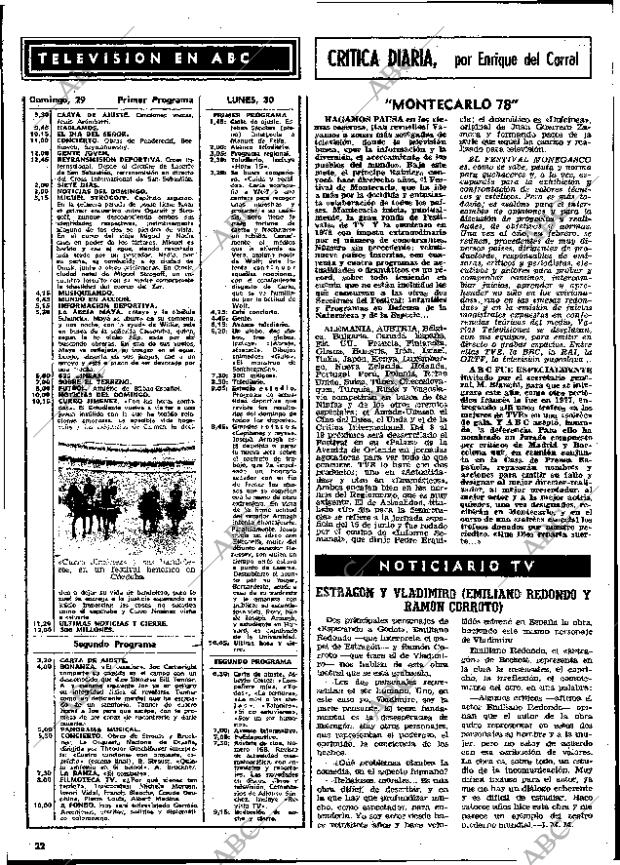 ABC MADRID 29-01-1978 página 102