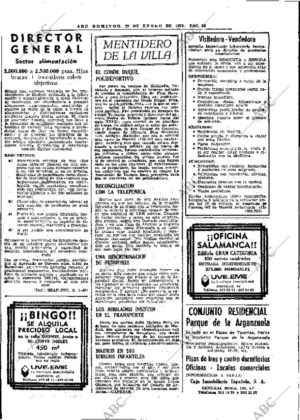 ABC MADRID 29-01-1978 página 38