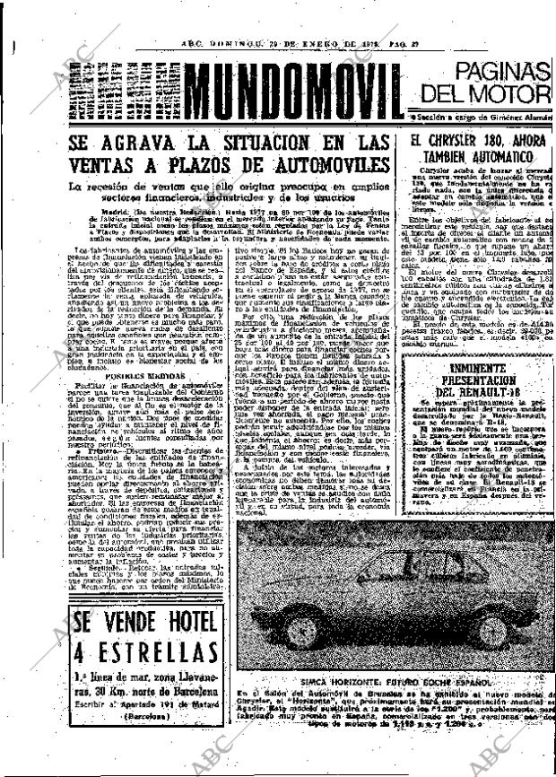 ABC MADRID 29-01-1978 página 49