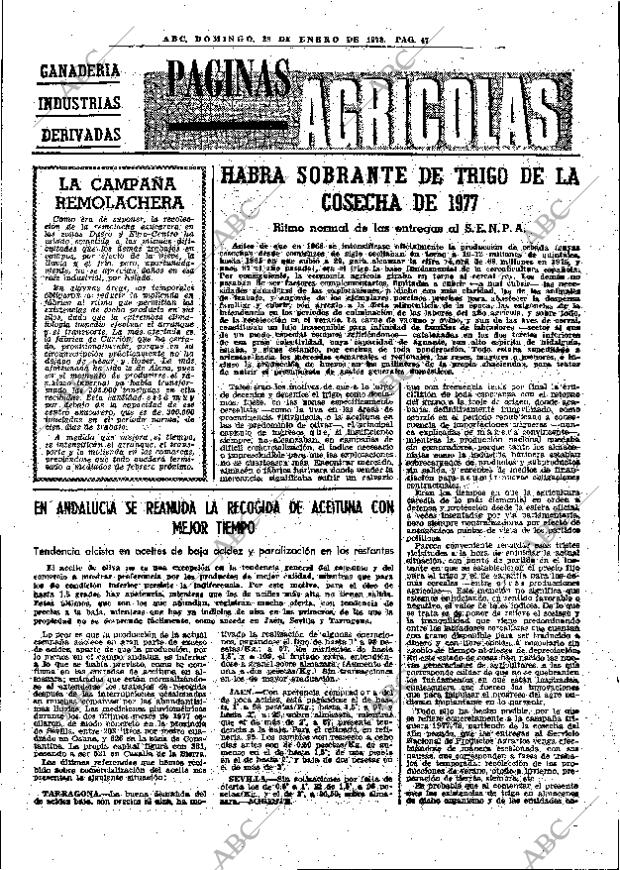 ABC MADRID 29-01-1978 página 59