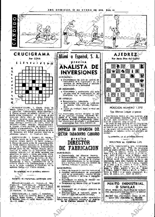 ABC MADRID 29-01-1978 página 73