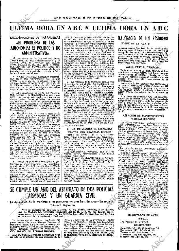 ABC MADRID 29-01-1978 página 92