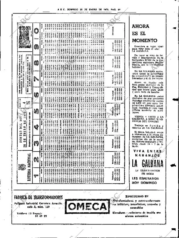 ABC SEVILLA 29-01-1978 página 69