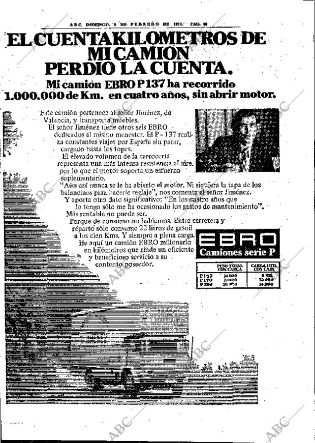 ABC MADRID 05-02-1978 página 56