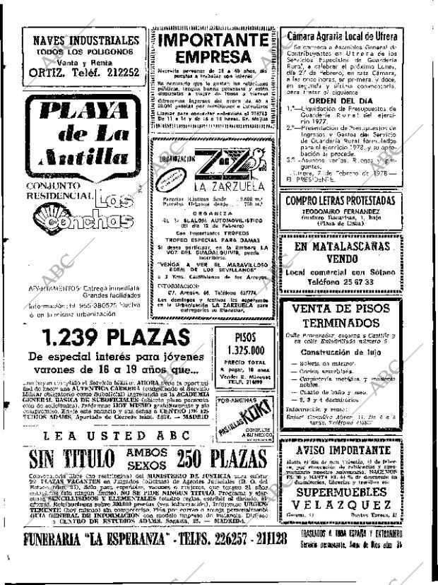 ABC SEVILLA 09-02-1978 página 52