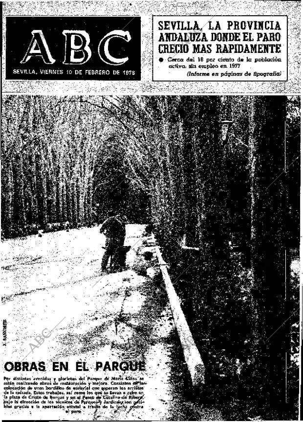 ABC SEVILLA 10-02-1978 página 1