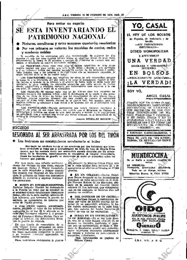 ABC SEVILLA 10-02-1978 página 31