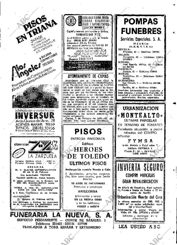 ABC SEVILLA 10-02-1978 página 59