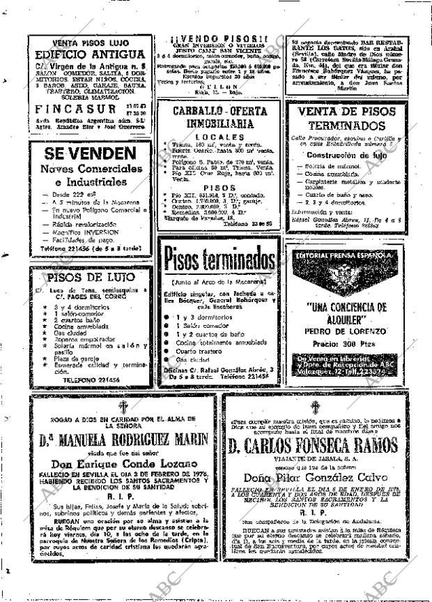 ABC SEVILLA 10-02-1978 página 60