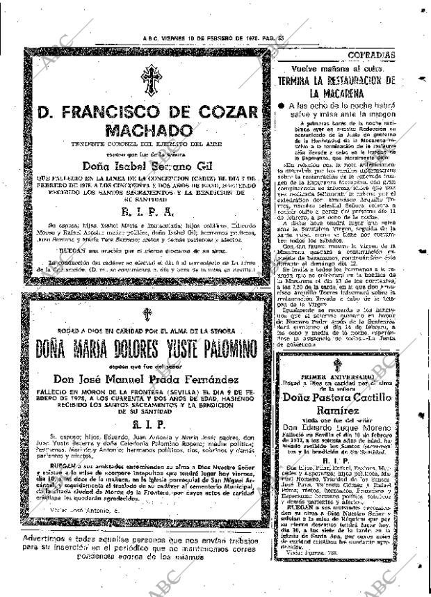 ABC SEVILLA 10-02-1978 página 63