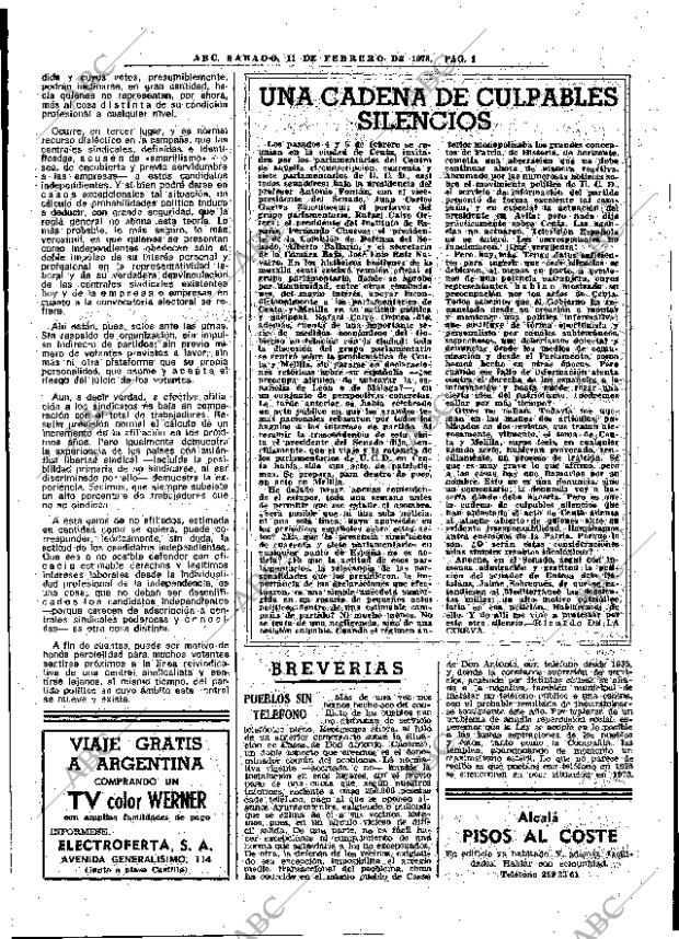 ABC MADRID 11-02-1978 página 11