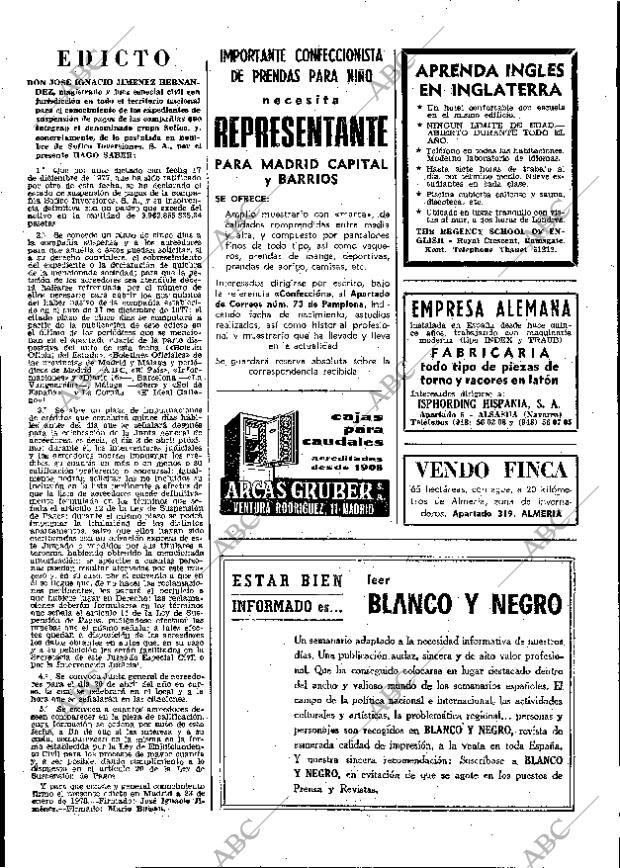 ABC MADRID 11-02-1978 página 78