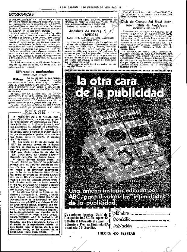 ABC SEVILLA 11-02-1978 página 21