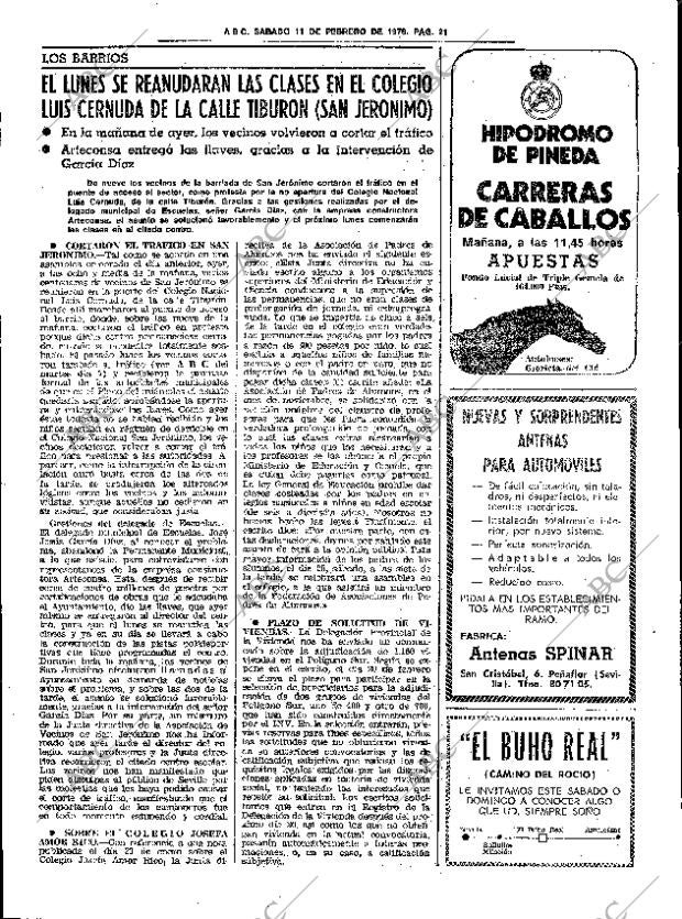 ABC SEVILLA 11-02-1978 página 29