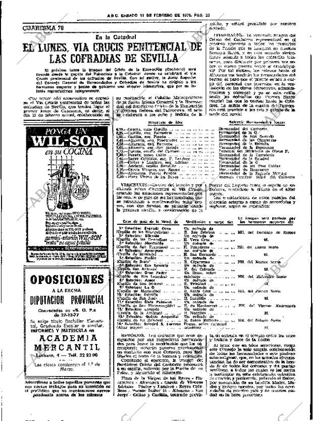 ABC SEVILLA 11-02-1978 página 30