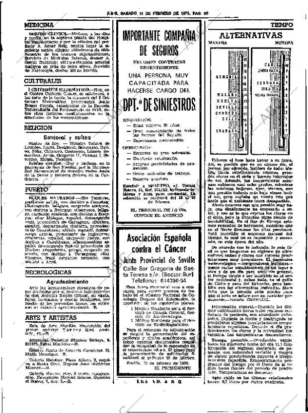 ABC SEVILLA 11-02-1978 página 38