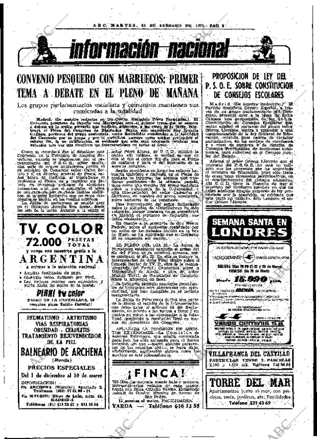 ABC MADRID 14-02-1978 página 21