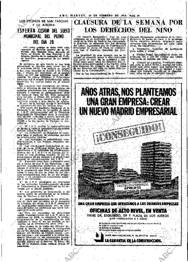 ABC MADRID 14-02-1978 página 53