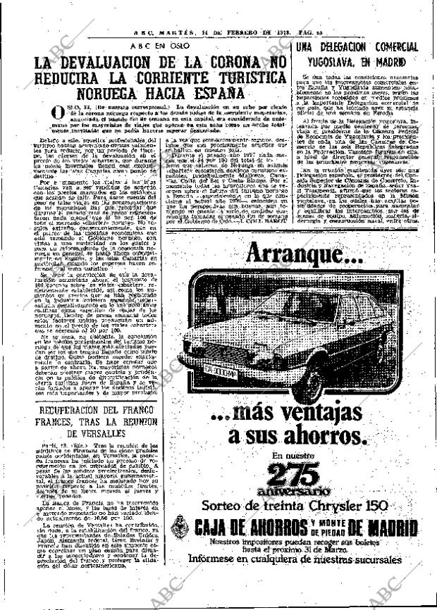 ABC MADRID 14-02-1978 página 61