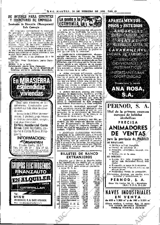 ABC MADRID 14-02-1978 página 62