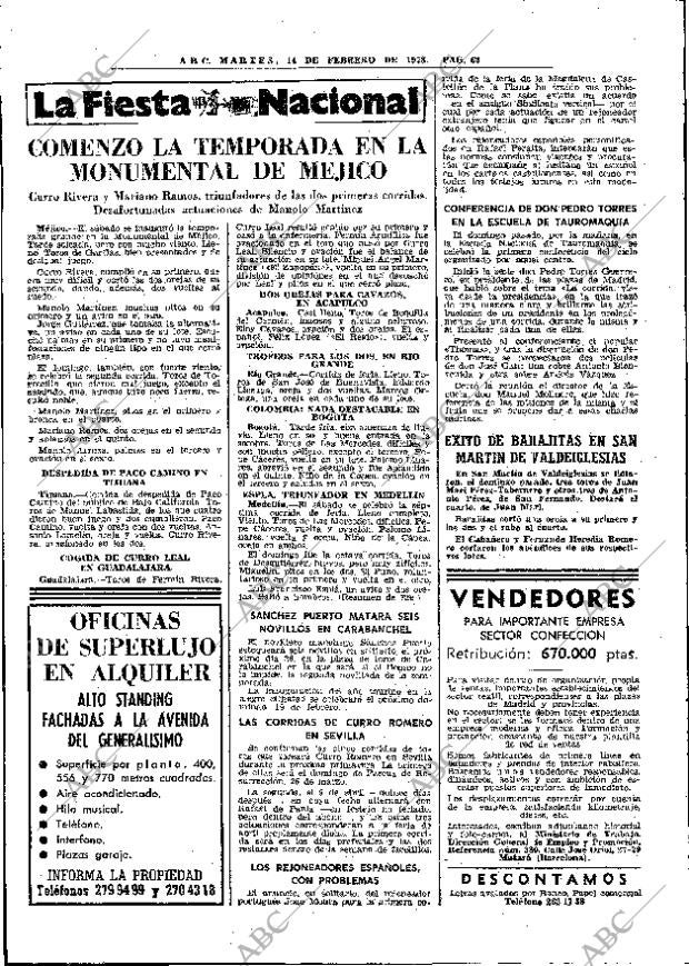 ABC MADRID 14-02-1978 página 78