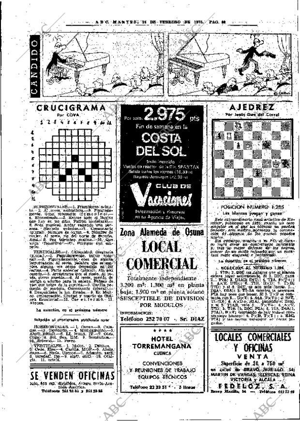 ABC MADRID 14-02-1978 página 85