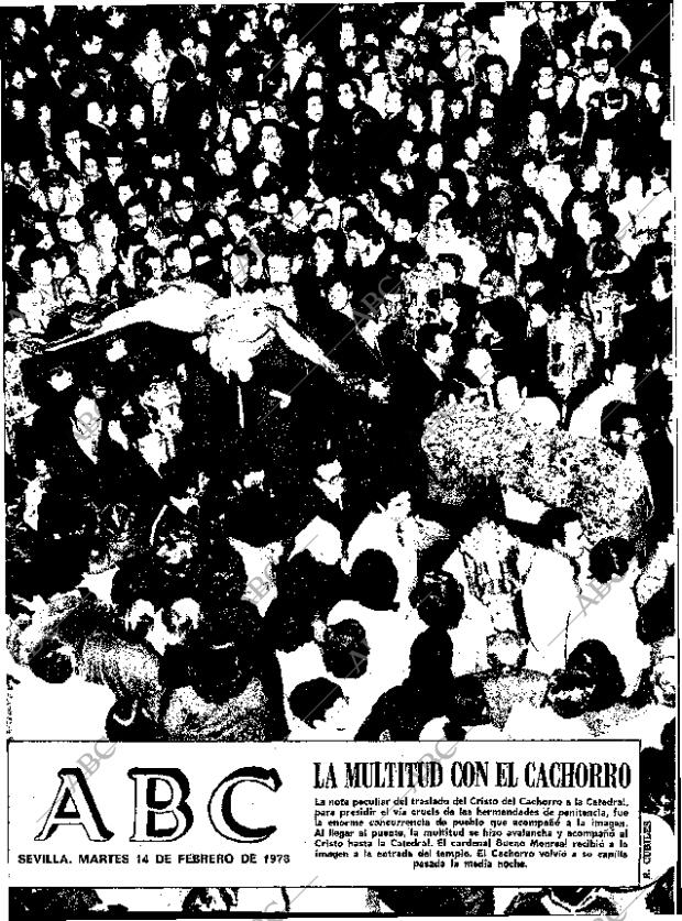 ABC SEVILLA 14-02-1978 página 1