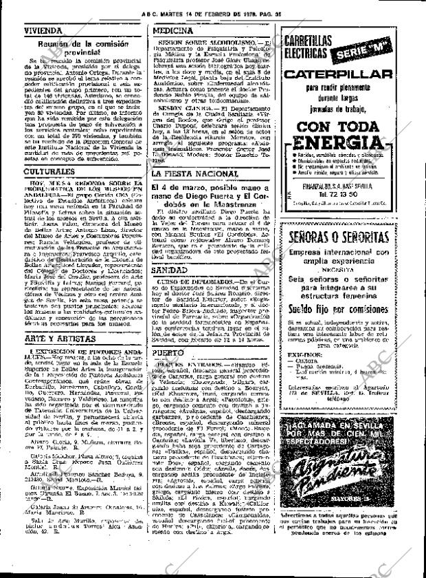 ABC SEVILLA 14-02-1978 página 47