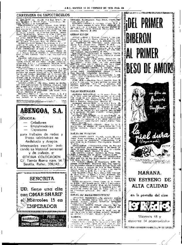 ABC SEVILLA 14-02-1978 página 71