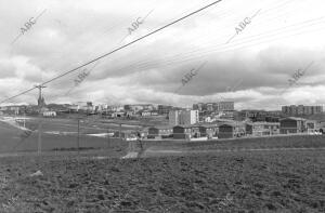 Vista Paronámica de la carretera nacional V A su paso por el municipio de...