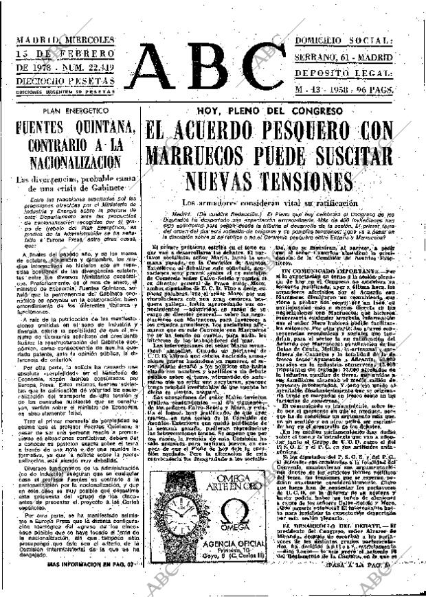 ABC MADRID 15-02-1978 página 13