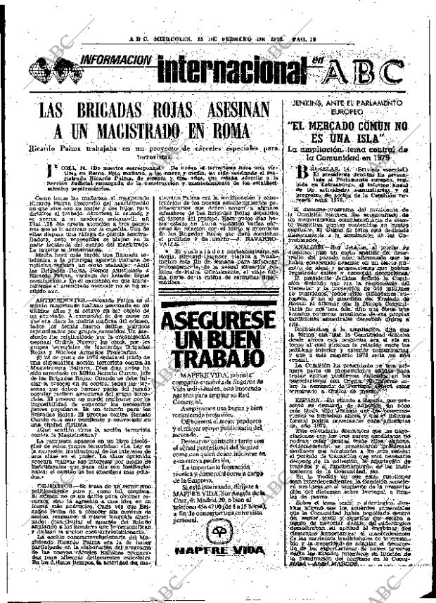 ABC MADRID 15-02-1978 página 31