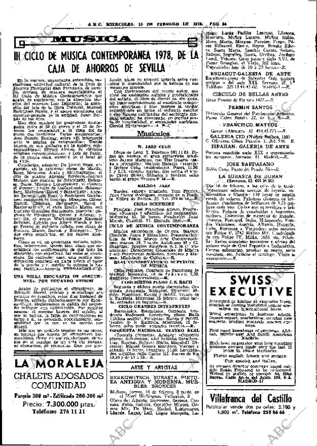 ABC MADRID 15-02-1978 página 46