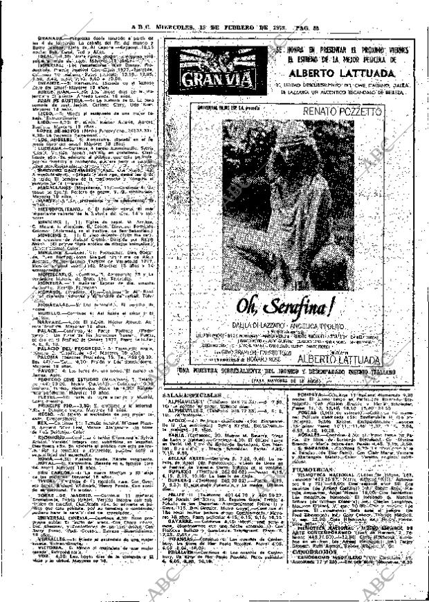 ABC MADRID 15-02-1978 página 67