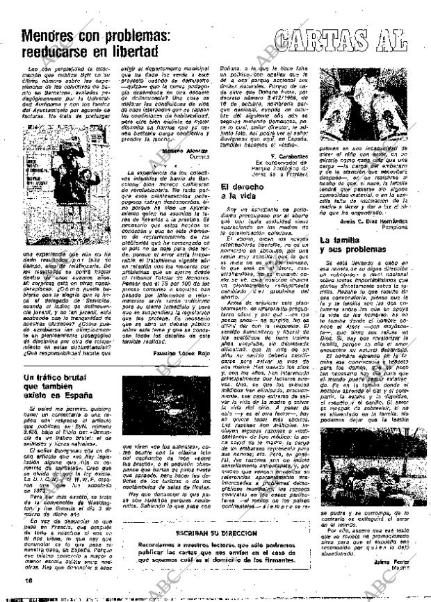 BLANCO Y NEGRO MADRID 15-02-1978 página 16