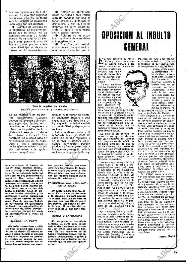 BLANCO Y NEGRO MADRID 15-02-1978 página 27