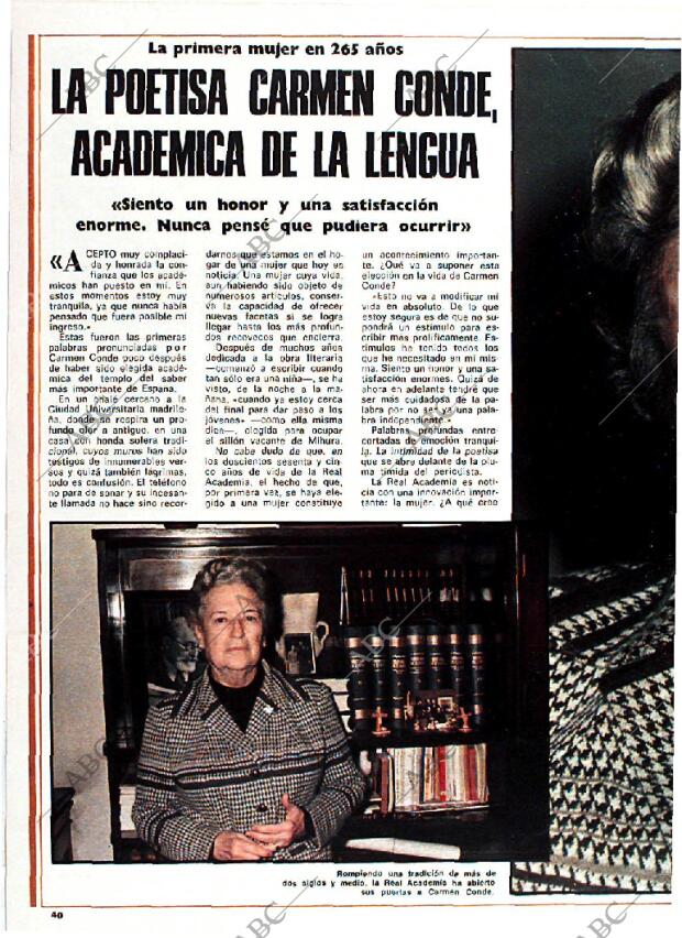 BLANCO Y NEGRO MADRID 15-02-1978 página 40