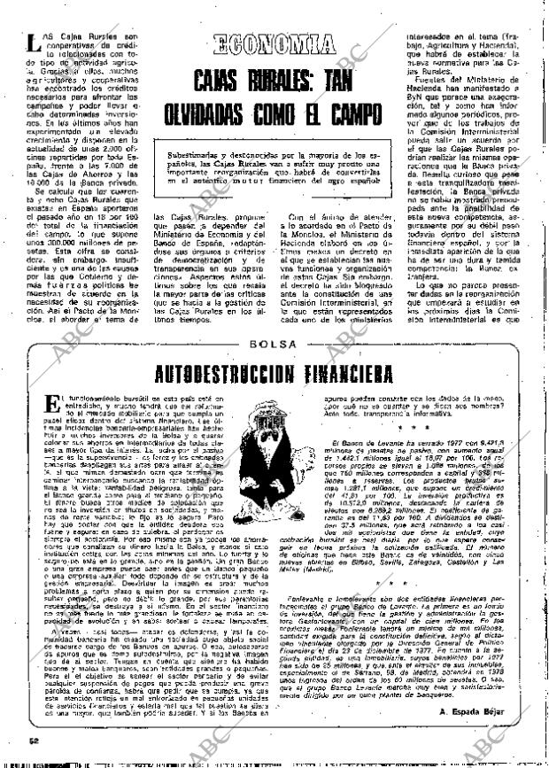 BLANCO Y NEGRO MADRID 15-02-1978 página 52