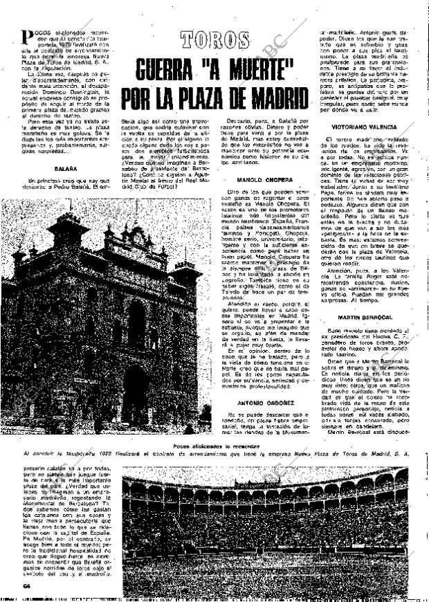 BLANCO Y NEGRO MADRID 15-02-1978 página 64