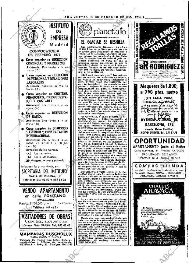 ABC MADRID 16-02-1978 página 16